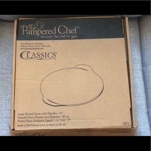 Pampered chef stoneware